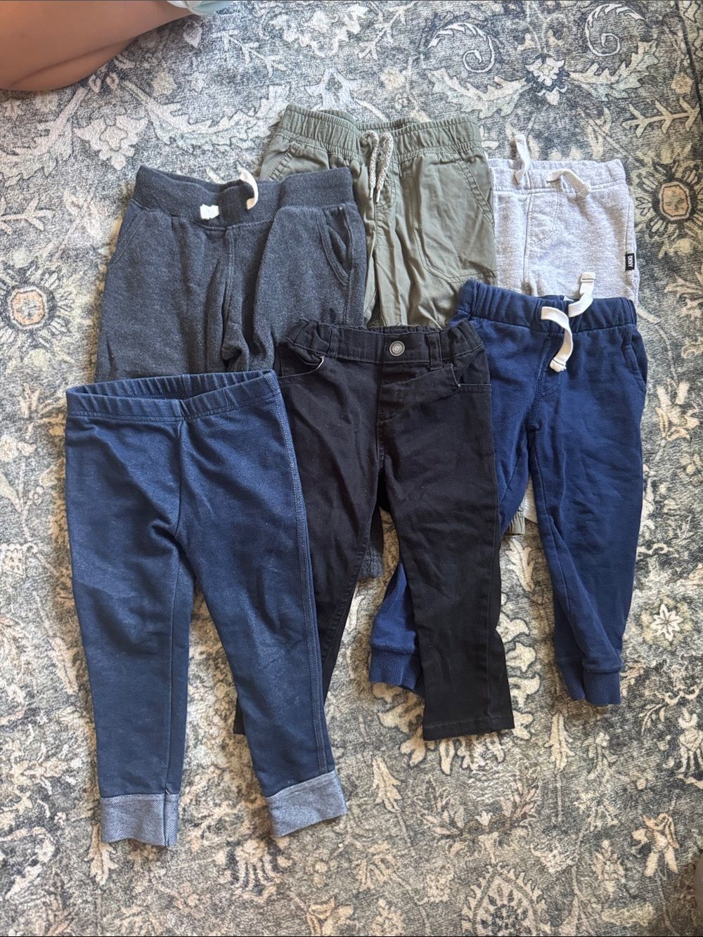Bundle of 6 Toddler Boys Pants